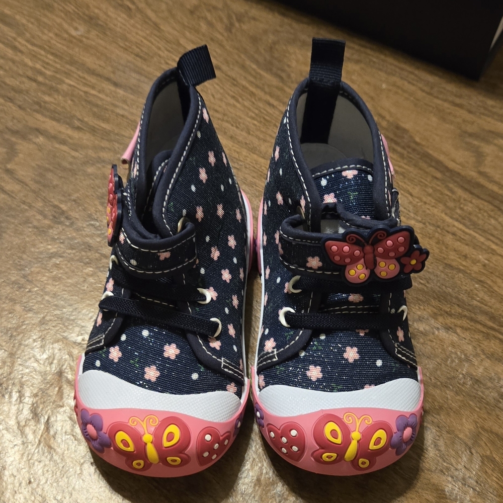 Charming Butterfly Kids Sneakers